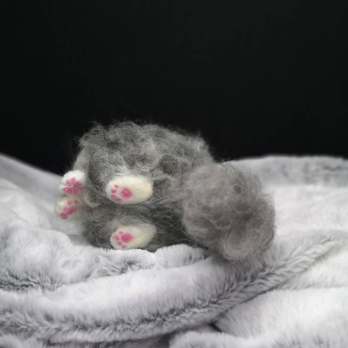 ひ*す様 海外作家 猫 三毛猫 ぬいぐるみ アートドール リアル 羊毛フェルト 楽天市場】三毛猫 フェルトの通販