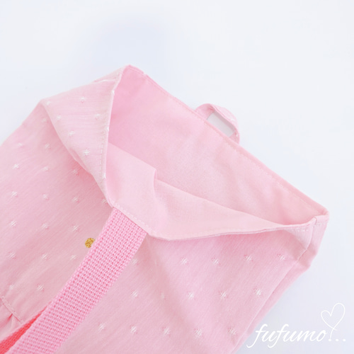入園入学準備品5点セット＊ピンクドットパープル その他入園
