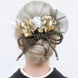 一点もの！デニムリメイクリボン ヘアクリップ デニムリボン 春