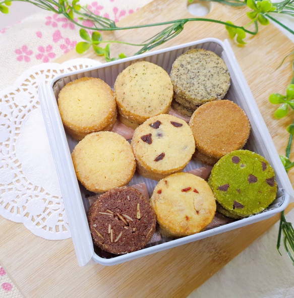 焼きたて！手作りクッキー缶【サクほろ】 クッキー 菓子工房はな