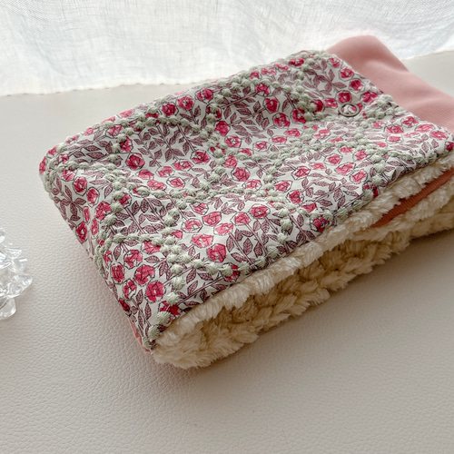 ミナペルホネン　タンバリン　ネックウォーマー　キッズ ミナペルホネン◎コドモのネックウォーマー タンバリン 親子コーデ