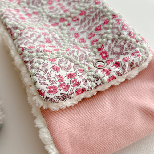 ミナペルホネン コドモのネックウォーマー タンバリン×スリーピング