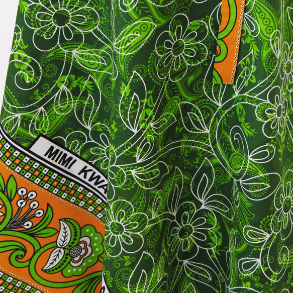 カンガの巻きスカート｜アフリカ布スカート ロングスカート アフリカンプリント 