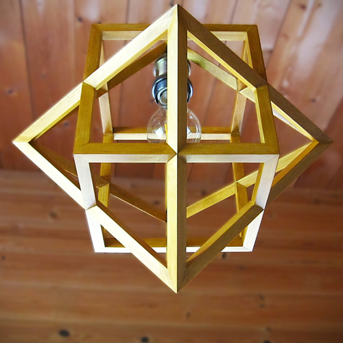 インテリア照明 ポリゴンⅡ ST68P-2 星型8面体 ペンダントライト