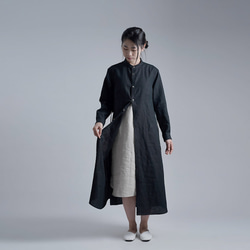 【wafu】Linen Slip Dress インナー ワンピース/亜麻ナチュラル p004n-amn1 7枚目の画像