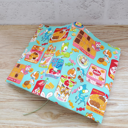 文庫本サイズ〗レトロアニマルのブックカバー ブックカバー nunu272