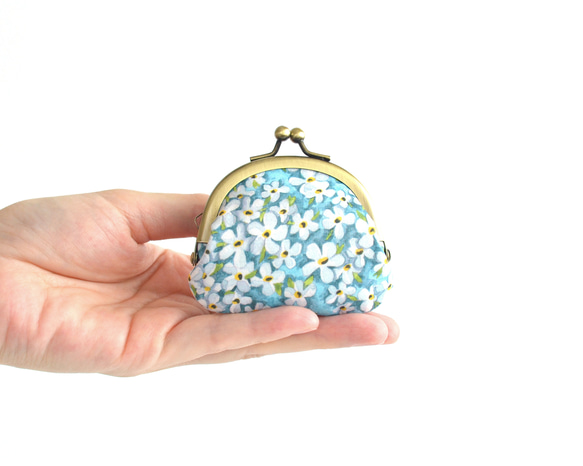 New! Coin purse (S) - Liberty "Petal Wish" Blue[193] 第1張的照片