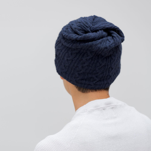 2WAY】ねじりネックウォーマー【アンゴラ混】 ネックウォーマー