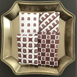 カヌレ柄の　折り紙デザインペーパー 10枚目の画像