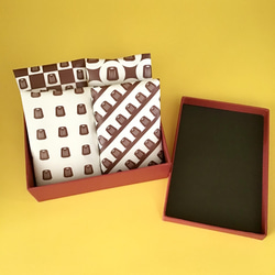カヌレ柄の　折り紙デザインペーパー 15枚目の画像