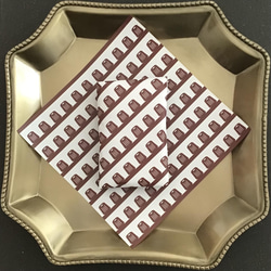 カヌレ柄の　折り紙デザインペーパー 14枚目の画像