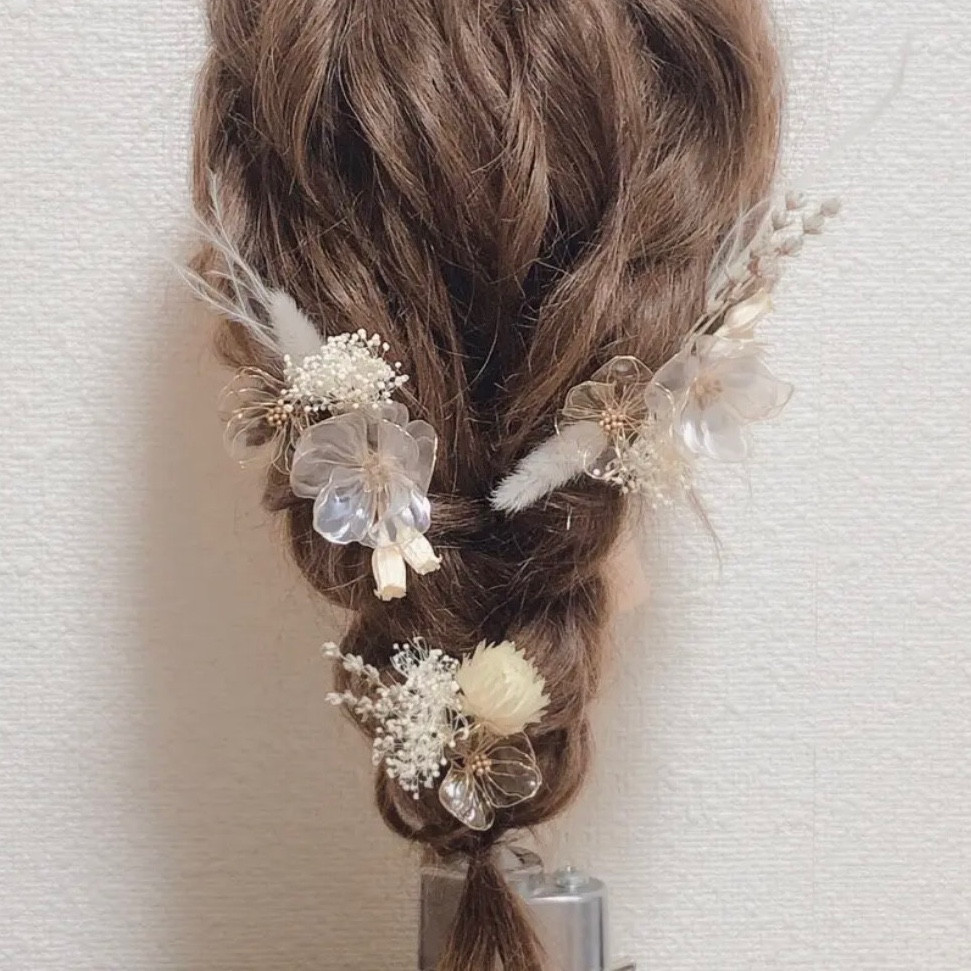 ✳︎パール･クリアカラー・ニュアンスドライフラワーmix✳︎