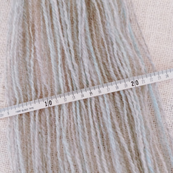 Woolly★手紡ぎ糸セット (カラー）計108g 8枚目の画像