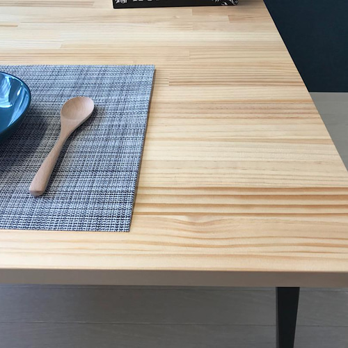 送料無料】 ローテーブル 正方形 90cm パイン ナチュラル 折りたたみ脚