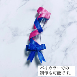 編み上げリボンのピアス / 量産型 イヤーカフ 地雷系 ゆめかわいい ゴシック コルセット メンヘラ 病みかわいいい 4枚目の画像