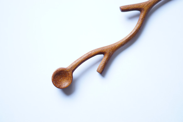 柚木分枝木攪拌器 A027-0 第5張的照片