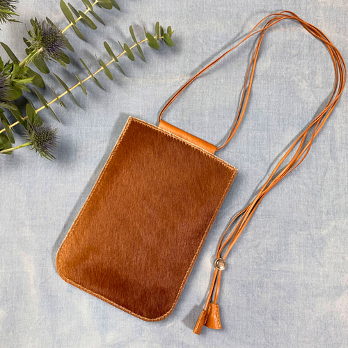 ハラコ革 貴重アイテム（即完売品 sunsea reversible pochette ハラコ  