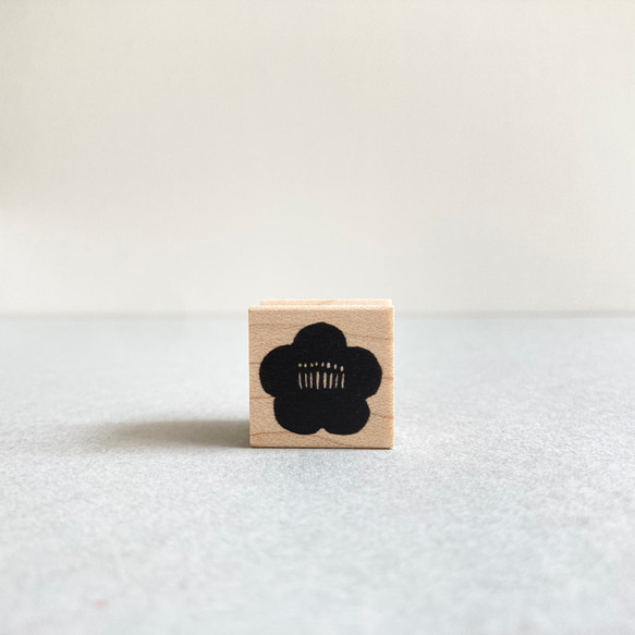 梅花（小）[橡皮圖章] 新年賀卡 第1張的照片