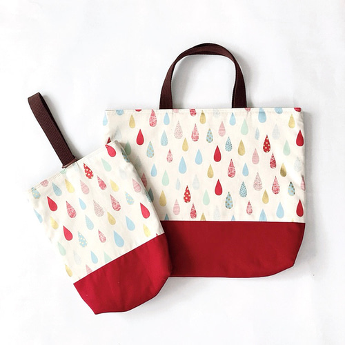 入園入学2点セット しずく［受注製作］ その他入園グッズ poppy【入園 