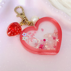 透明 ハートシェイカー キーホルダー The magic 通販 13857334