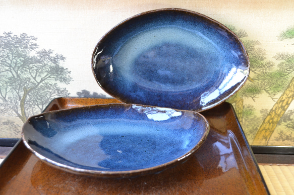 3111オリエントブルーカレー皿セット 3111オリエントブルーカレー皿セット オリエントブルー カレー皿