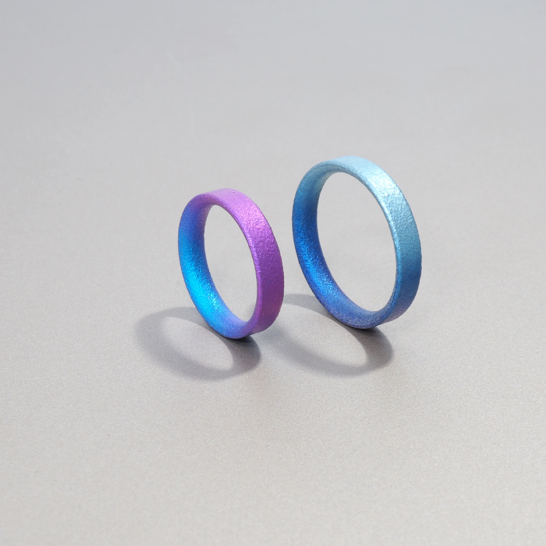 Creema限定ホリデーボックス ペアリングセット　選べる10色！4mmフラットチタンリング