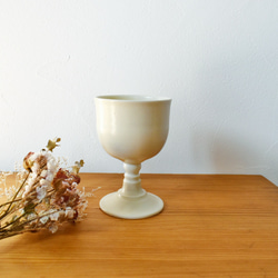 陶器のワイングラス 4枚目の画像