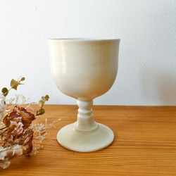 陶器のワイングラス 1枚目の画像