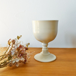 陶器のワイングラス 2枚目の画像
