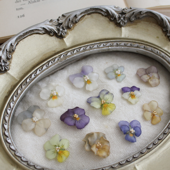 ビオラの耳飾りの詰め合わせ｜viola's coffret｜ピアス＆イヤリング｜No.165 4枚目の画像
