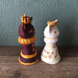 國際象棋貓國王和王后 第3張的照片