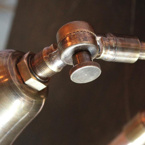 アメリカンスタイル照明｜インダストリアル配管 シェード付ブラケット