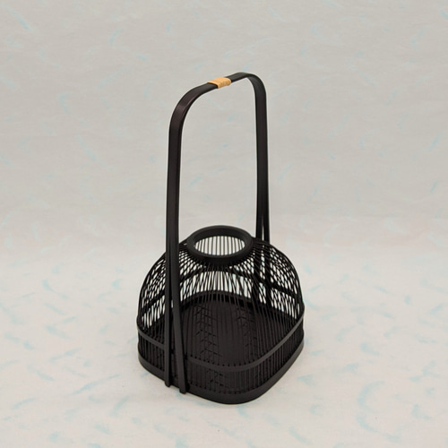 駿河竹細工 竹製品 花器 小宗全 フラワーベース お正月飾り お正月準備