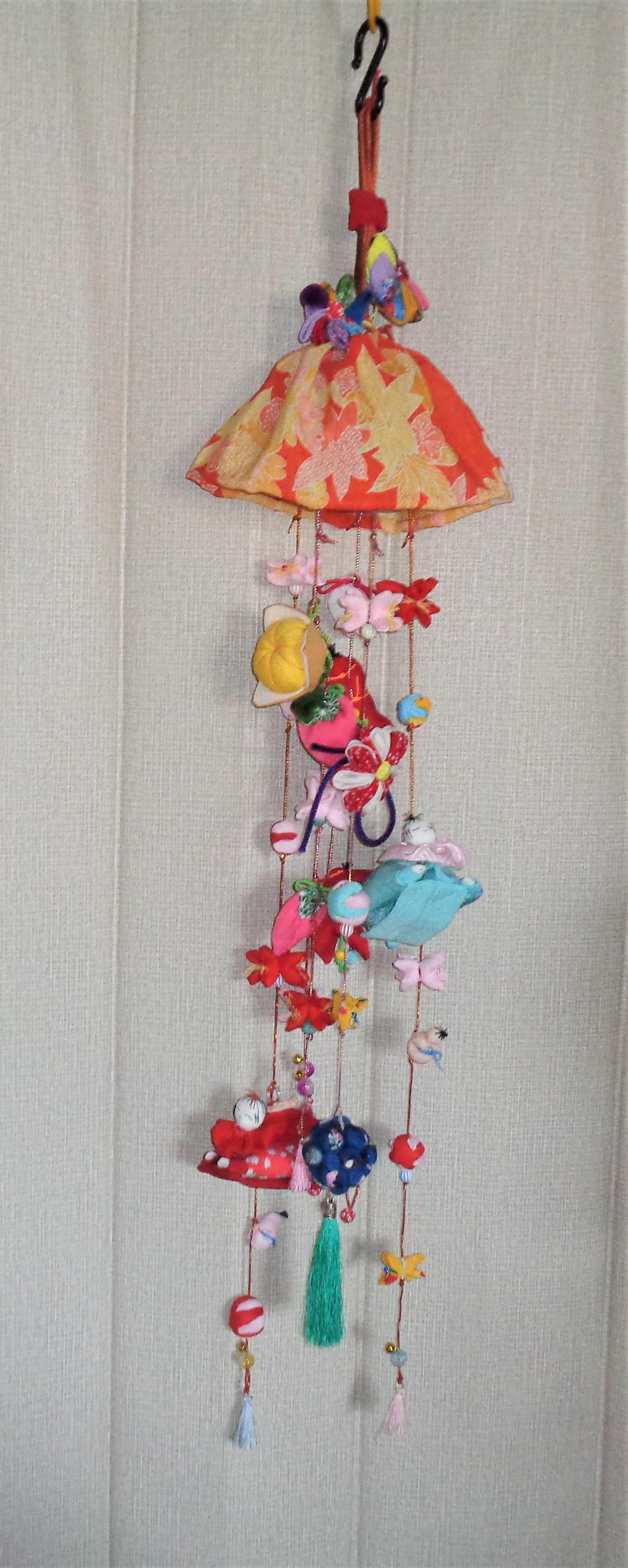 成長祝いのつるし飾り        Ω