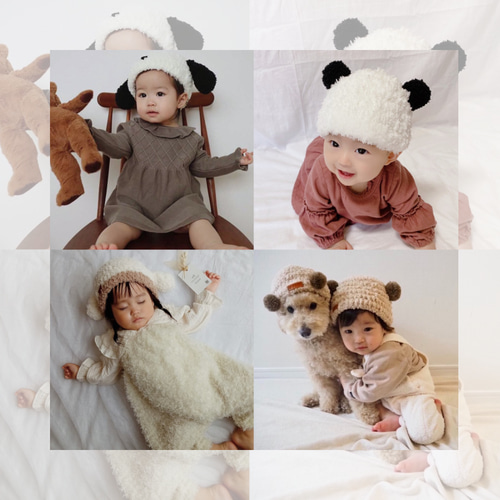 ふわもこどんぐり帽子♡ ˏˋ名入れ付きˎˊ˗モコモコどんぐり帽子 出産祝いや特別な贈り物に