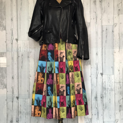 マリリン・モンロー　タックギャザースカート 6枚目の画像