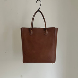 plain tote bag　姫路レザー 2枚目の画像