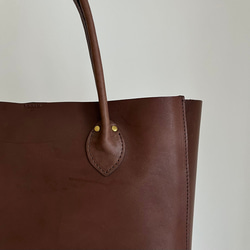 plain tote bag　姫路レザー 5枚目の画像