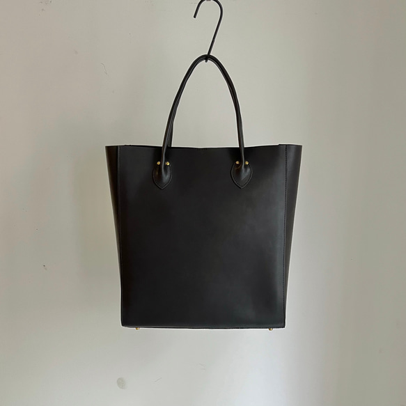 plain tote bag　姫路レザー 3枚目の画像