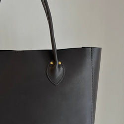 plain tote bag　姫路レザー 6枚目の画像