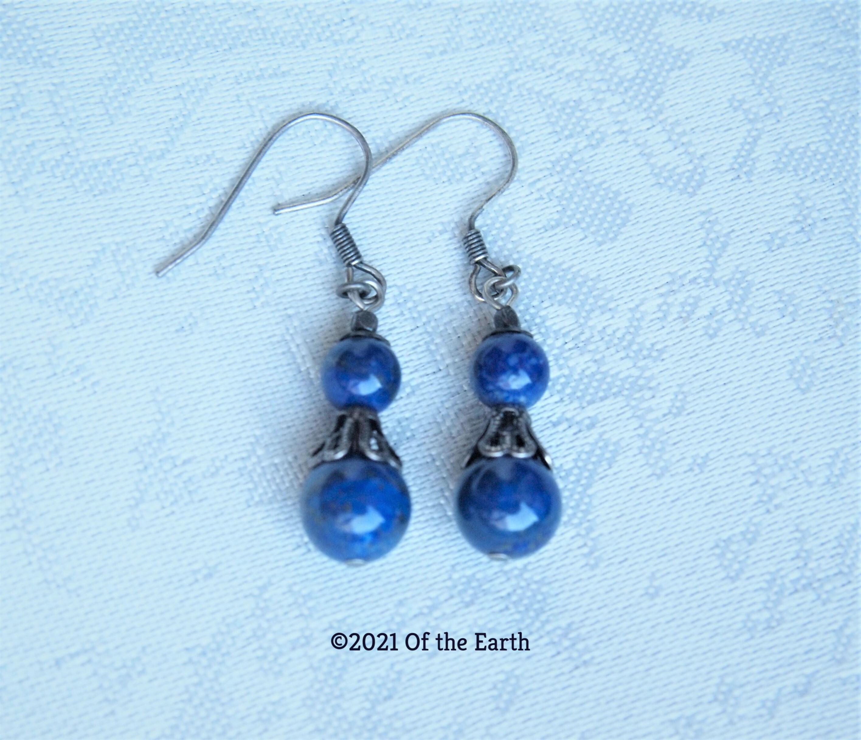 ◇ ラピスラズリのピアス/イヤリング 天然石 nagomi様◇