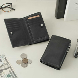 刻印可】大きすぎないミドルウォレット｜長財布並みの収納力を持つ