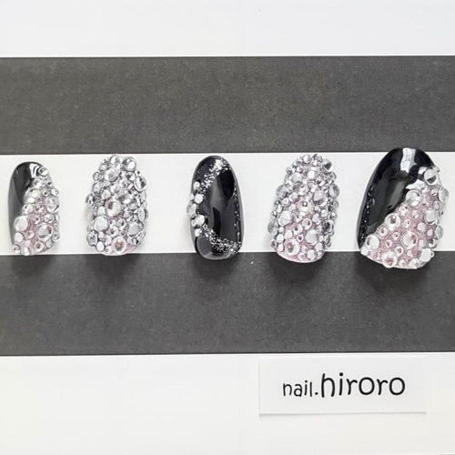 再販8】『ギラギラクリスタル』（ネイルチップ ストーン