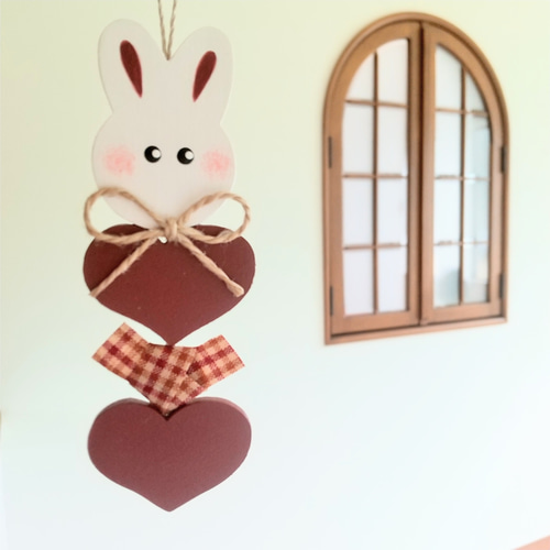 カントリー 壁掛け 兎さん カントリー 壁掛け 兎さん うさぎ | さんポチ