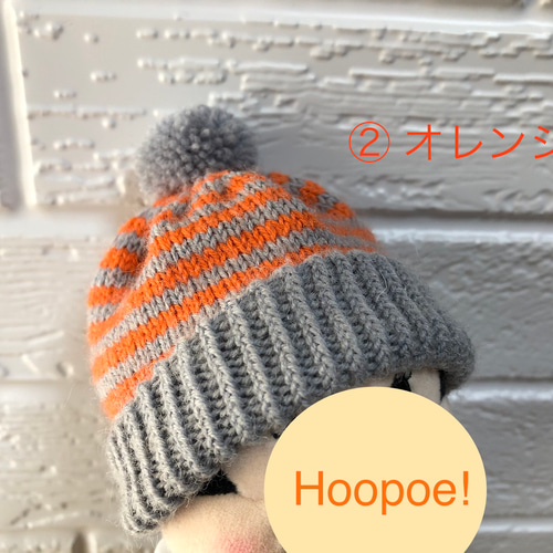 カラーオーダー⭐︎受注制作 】ミニサイズ ボーダーニット帽