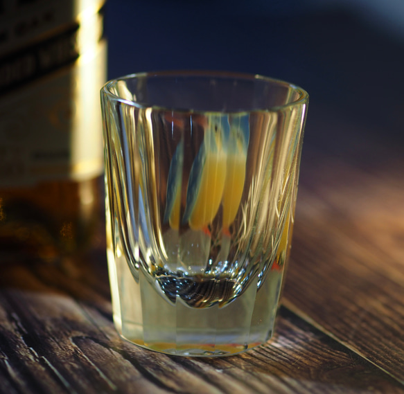 彩色かわせみショットグラス～ずっしり重い 