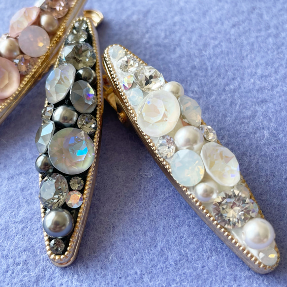 バーバリー LOVE ヘアクリップ バレッタ ゴールドカラー イタリア製