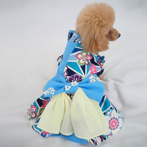 犬用 わんこ用 着物ワンピース 犬 ワンピース 猫 浴衣 着物 和風 和柄 犬服 ブランド 高級 服