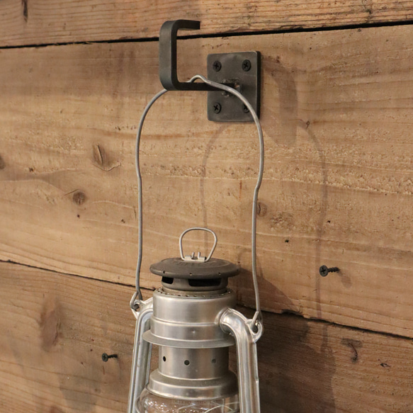 ＼送料無料／[Peck]日本製アイアンフック 取付簡単 店舗什器 荷物掛け 傘掛け フック 引っ掛け 収納 吊下-66- 8枚目の画像