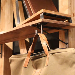 ＼送料無料／[Peck]日本製アイアンフック 取付簡単 店舗什器 荷物掛け 傘掛け フック 引っ掛け 収納 吊下-66- 11枚目の画像